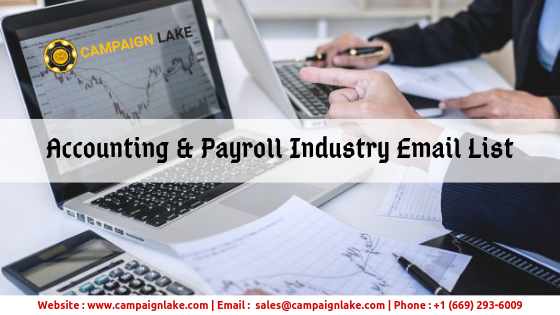 Accounting &amp; Payroll Industry Email List